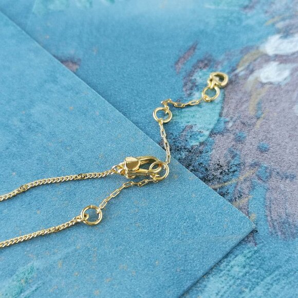 Kate Spade Pizza My Heart Gold Necklace Multicolor - Picture 2 of 3